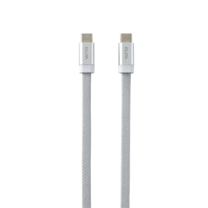 エルパ マグネットUSBケーブル フラット形状 60W 1m CtoC ホワイト MCA-FCC1060(WH)-イメージ5