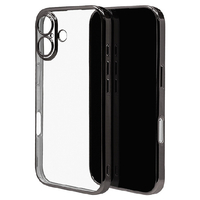 ラスタバナナ iPhone 17用　極ＴＰＵケース　メタルフレーム　 ブラック 8870IP5ATPLBK