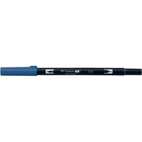 トンボ鉛筆 デュアルブラッシュペン ABT True Blue F040027-AB-T526