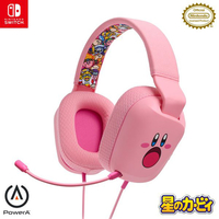 PowerA 有線ヘッドセット-星のカービィ フェイス Switch用 NSHS0299JP01
