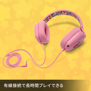 PowerA 有線ヘッドセット-星のカービィ フェイス Switch用 NSHS0299JP01-イメージ5