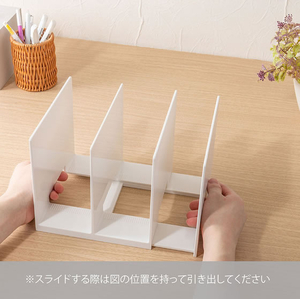 ナカバヤシ キャパティ スライドスタンド ホワイト FCJ066S-FB-SS1WH-イメージ8
