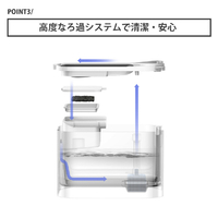 PETKIT P4116 _自動給水器_Eversweet Max2 ホワイト|エディオン公式通販
