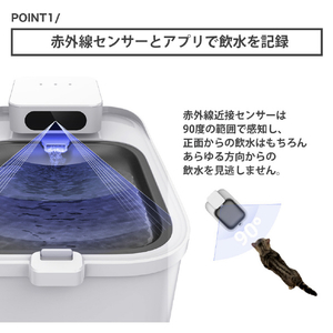 PETKIT _自動給水器_Eversweet Max2 ホワイト P4116-イメージ4