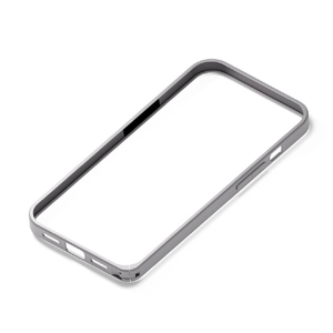 PGA iPhone 13用アルミニウムバンパー シルバー PG-21KBP03SV-イメージ1