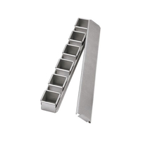 江部松商事 アルタイト ミニ食パンケース 蓋付 5cm 6連結 FC089LP-5425130