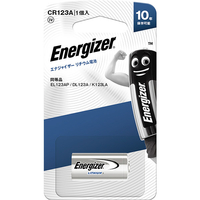 Energizer リチウム電池 1本パック CR123AJ1P