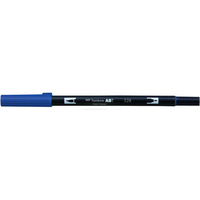 トンボ鉛筆 デュアルブラッシュペン ABT Navy Blue F040032-AB-T528