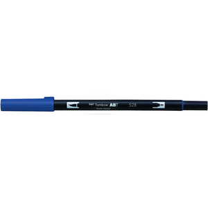 トンボ鉛筆 デュアルブラッシュペン ABT Navy Blue F040032-AB-T528-イメージ1