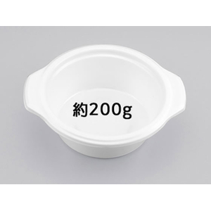 シーピー化成 どんぶり容器 BF-384 ホワイト 本体 50枚 FCG292V-00115396-イメージ1