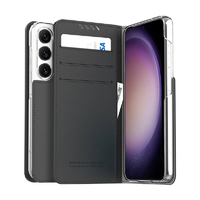 araree Galaxy S23用手帳型ケース Mustang Diary ブラック AR25095S23