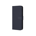 レイアウト シンプルスマホ7/BASIO active2用Like standard 耐衝撃 手帳型レザーケース シンプル マグネット ダークネイビー RT-S859ELC1/DN