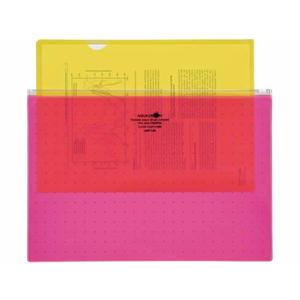 リヒトラブ AQUADROPsクリヤーケース〈マチなし〉 A4 青 F835696-F-5303-8-イメージ3