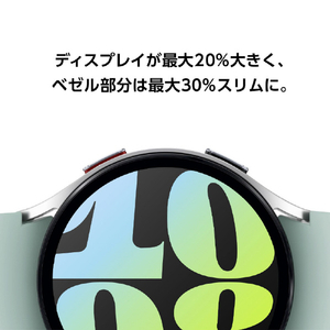 Samsung スマートウォッチ Galaxy Watch6 40mm グラファイト SM-R930NZKAXJP-イメージ5