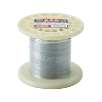 トラスコ中山 TRUSCO ステンレスワイヤロープ ナイロン被覆 1.0(1.5)mm×10 1.0(1.5)100151.5 FC136EK-4890850