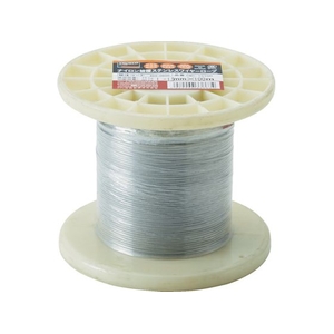 トラスコ中山 TRUSCO ステンレスワイヤロープ ナイロン被覆 1.0(1.5)mm×10 1.0(1.5)100151.5 FC136EK-4890850-イメージ1