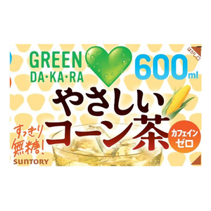 サントリー GREENDAKARA やさしいコーン茶 600mL FCJ558U-イメージ2