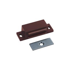 トラスコ中山 TRUSCO　マグネットキャッチ　樹脂製・横型 TSM-75P-W-イメージ1
