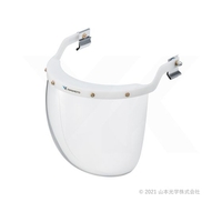 YAMAMOTO/防災面ヘルメット取付タイプ レンズ色クリア YF-301 FC019UA-8121937