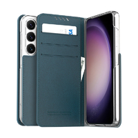 araree Galaxy S23用手帳型ケース Mustang Diary アッシュブルー AR25096S23