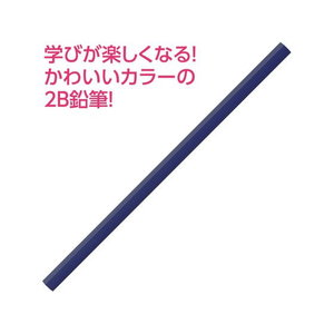 アーテック 鉛筆2B(12本組) ネイビー FCE309Y-118879-イメージ3