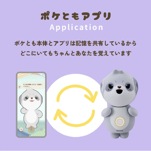 シャープ コンパニオンロボット ポケとも SR-C02M-H-イメージ4