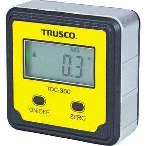 トラスコ デジタル水平傾斜計 デジキュービック TRUSCO デジタル水平傾斜計 “デジキュービック” TDC-360-イメージ1