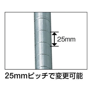 トラスコ中山 ステンレス製メッシュラック用支柱 H1533 FC107GX-2565005-イメージ4