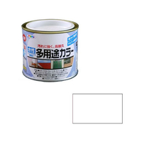 アサヒペン 水性多用途カラー 1／5L ツヤ消し白 FC667PM