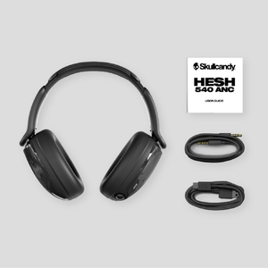 Skullcandy HESH 540 ANC WIRELESS OVER EAR TRUE BLACK S6HAW-T740-イメージ10