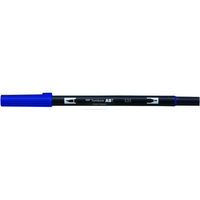 トンボ鉛筆 デュアルブラッシュペン ABT Cobalt Blue F040037-AB-T535