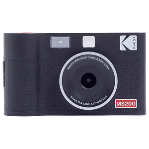 KODAK Kodak 液晶モニター付きインスタントカメラ Mini Shot 2 ERA ブラック PMS2E-MS200K-イメージ1