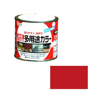 アサヒペン 油性多用途カラー 1／5L 赤 FC683NV