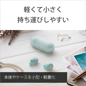 SONY ワイヤレスステレオヘッドセット アイスグリーン WF-C500 G-イメージ4