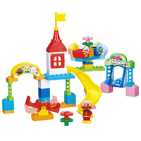 バンダイ アンパンマン たのしいゆうぐいっぱい♪アンパンマンこうえんブロックバケツ APﾀﾉｼｲｺｳｴﾝﾌﾞﾛﾂｸﾊﾞｹﾂ