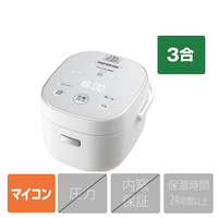 商品レビュー SHARP 炊飯ジャー(3合炊き) keyword キーワードホワイト