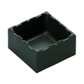 ｒｏｓｅ ｐｌａｓｔｉｃ ボックスタイプ 黒 96×96×50.5 黒969650.585 FC880ED-7708335