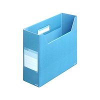 プラス デジャヴカラーズ ボックスファイル レギュラー スカイブルー FCF503T-FL-023BF/87-621