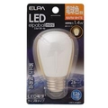 エルパ LED電球 E26口金 全光束55lm(1．4Wサイン球タイプ相当) 電球色 1個入り elpaball mini LDS1L-G-G901