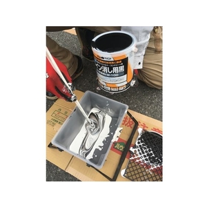 アトムサポート 水性ハードライン 2kg ライン消し用 黒 FC982HR-2066855-イメージ4