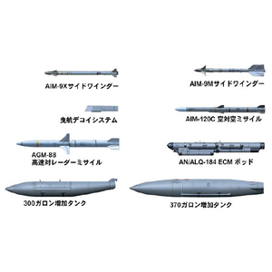 タミヤ 1/48 傑作機シリーズ No．98 ロッキード マーチン F-16CJ[ブロック50]ファイティング ファルコン ﾀﾐﾔ48 ﾛﾂｷｰﾄﾞﾏｰﾁﾝF16-CJ-イメージ7