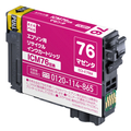エコリカ エプソン用ICM76互換リサイクルインクカートリッジ 顔料マゼンタ ECI-E76M