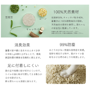 PETKIT _猫砂_Cassava Cat Litter PKCL11-イメージ2