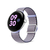 Google Google Pixel Watch(41 mm)用 ウーブンバンド ワンサイズ Moonstone GA11674-WW-イメージ2