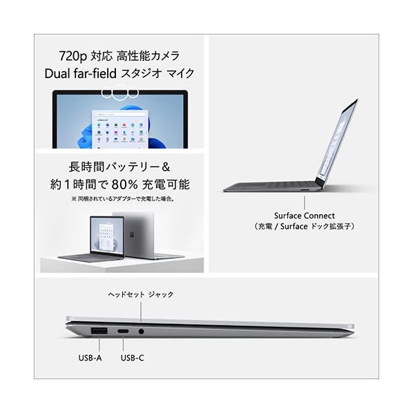 マイクロソフト 【Surface学生向けモデル】Surface Laptop 5(i5/16GB/256GB) セージ S0P-00002 USB Home 16GB ディスプレイ Microsoft