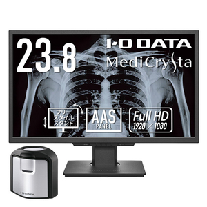 I・Oデータ 23．8型液晶ディスプレイ LCD-MD241D/S-イメージ1