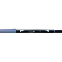 トンボ鉛筆 デュアルブラッシュペン ABT Mist Purple F040038-AB-T553