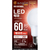 アイリスオーヤマ LED電球 E26 全方向 60形相当 電球色 e angle select LDA5LGW6EDB-イメージ1