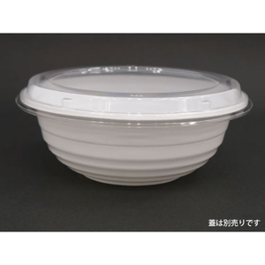 シーピー化成 どんぶり容器 BF-363 ホワイト 本体 50枚 FCG295V-00117620-イメージ5