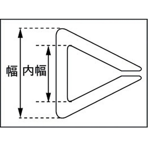 トラスコ中山 安心クッション H鋼用トラ柄小 黄／黒 イエロー／ブラック180.99 FC016GS-3747654-イメージ3